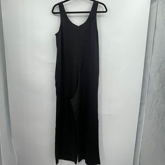 Universal Standard Women's Sleeveless Scoop Neck Black Jumpsuit Size 2XS - Picture 5 of 7